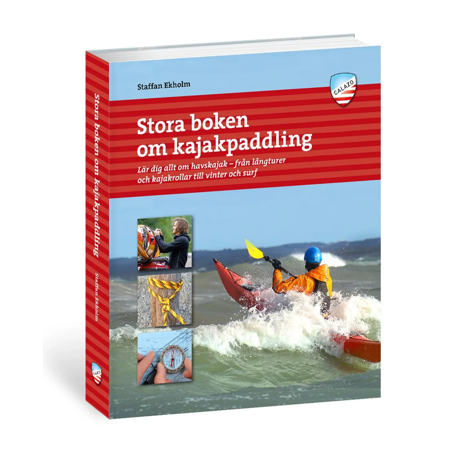 Forsiden av boken Stora boken om kajakpaddling