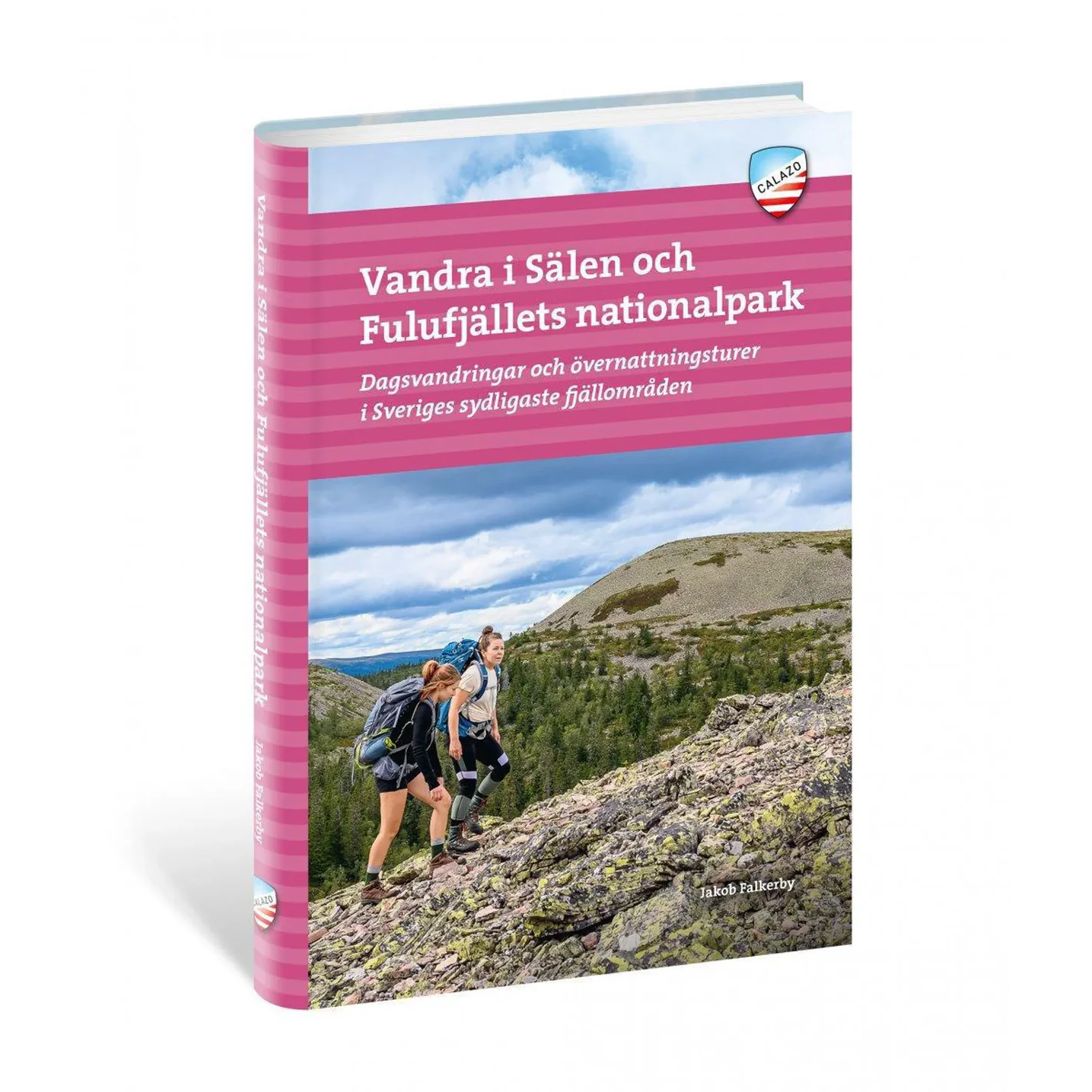 Forsiden av guideboken Vandra i Sälen och Fulufjällets nationalpark