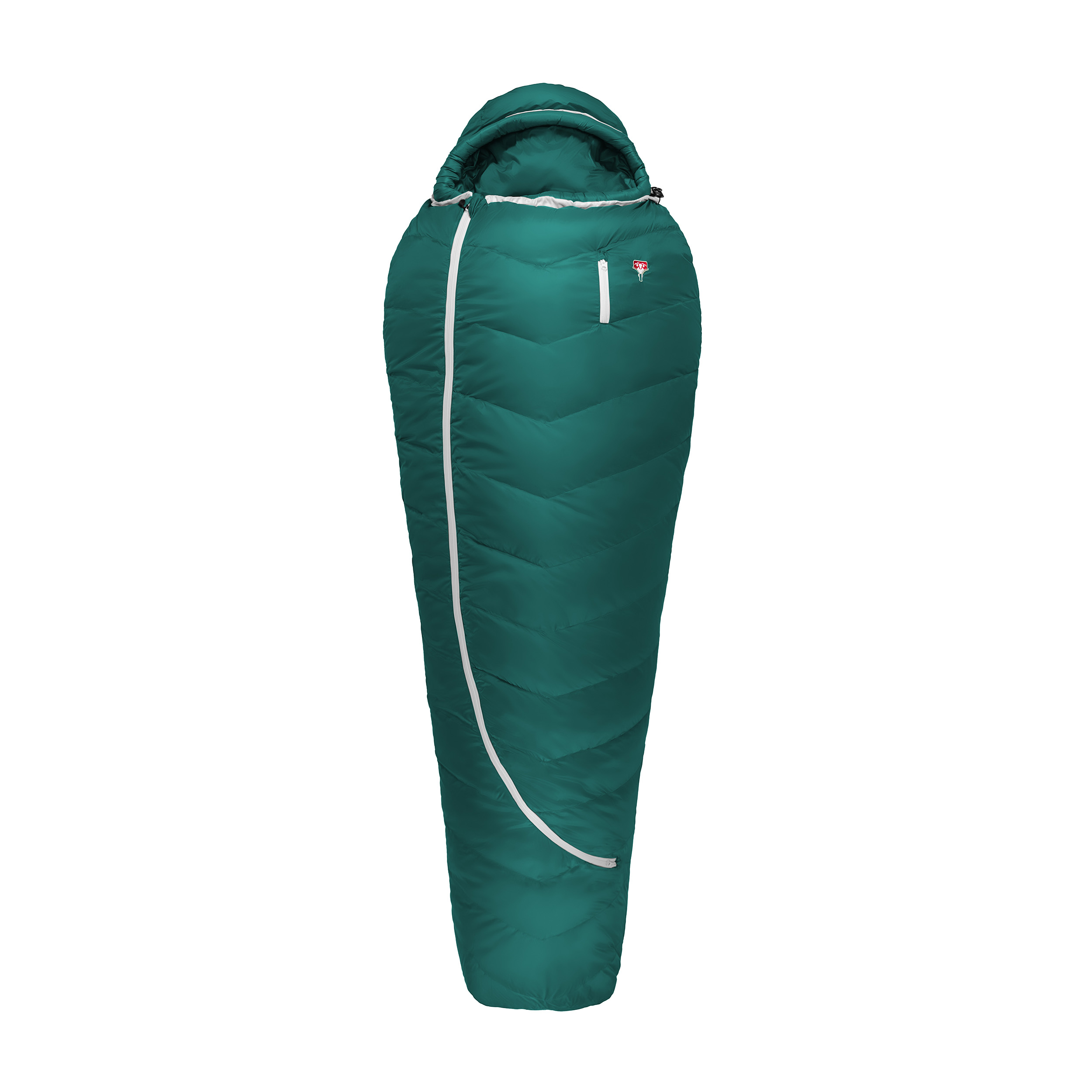 Grüezi Bag DownWool Summer Light 2.0 sovepose – Regular Ocean Green