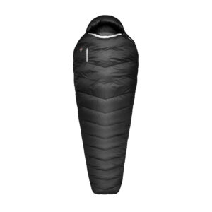 Alt: Grüezi Bag DownWool-Hybrid Ice Extreme vintersovepose – 180 Dark Asphalt Tittel: Grüezi Bag DownWool-Hybrid Ice Extreme – 180 Dark Asphalt