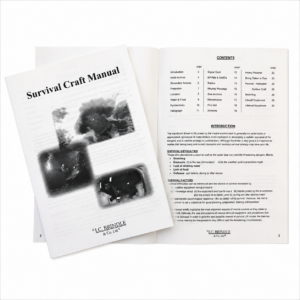Survival Craft Manual for livbåt og redningsflåte – I.C. Brindle