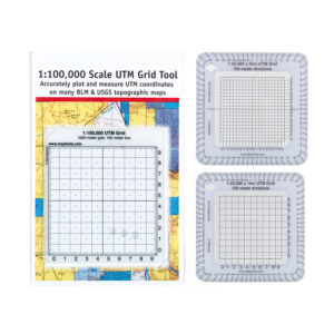 UTMGrid Scandinavian Set med kartverktøy for 1:25 000-, 1:50 000- og 1:100 000-kart