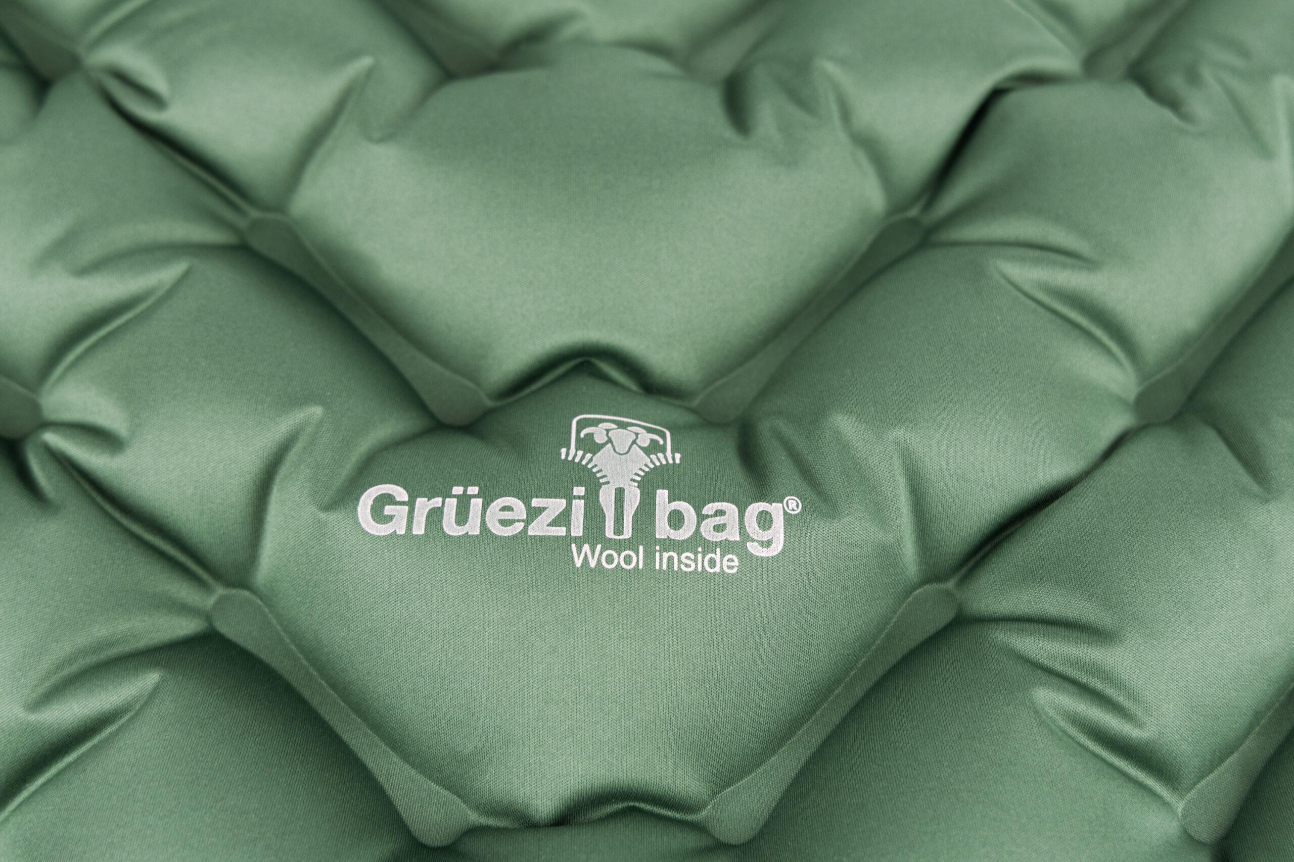 Doble luftlag i Grüezi Bag Wool Mat Camping Comfort