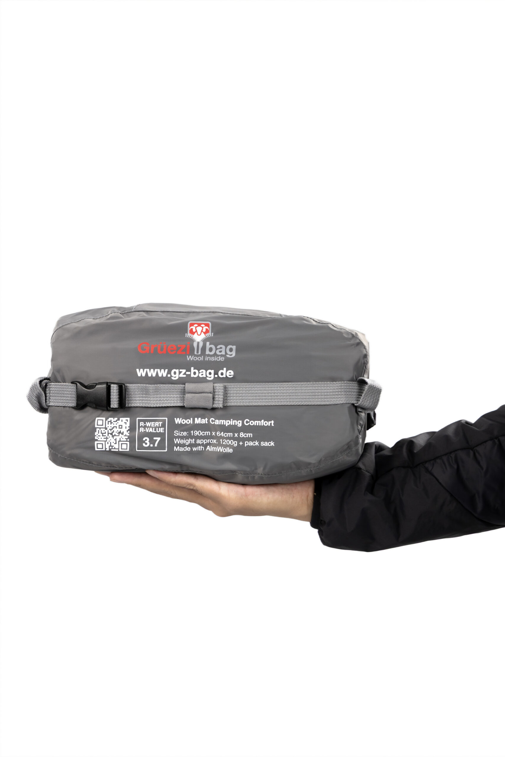 Grüezi Bag Wool Mat Camping Comfort – komfortabelt liggeunderlag med ull - Bilde 8