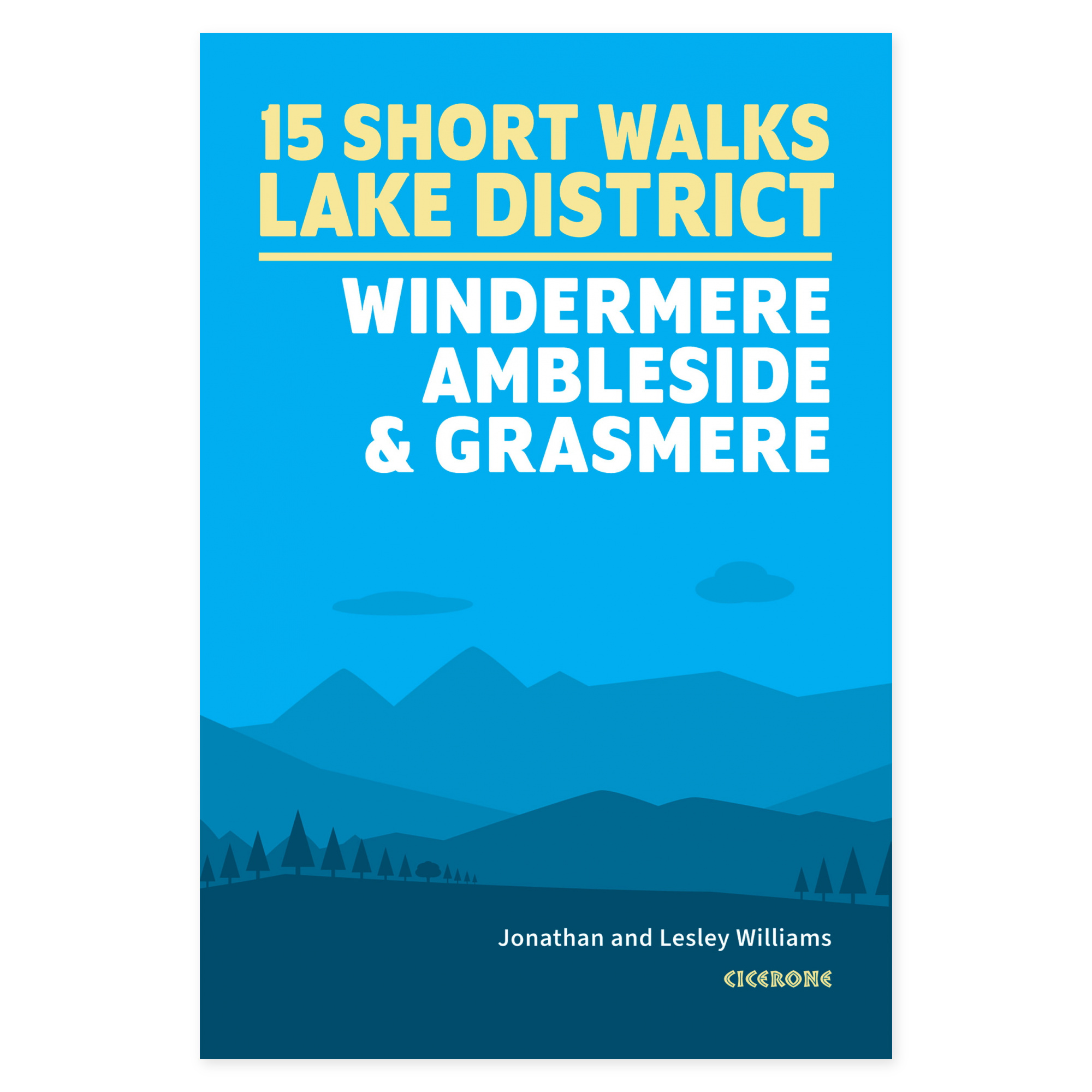 Forside av 15 Short Walks in the Lake District: Windermere Ambleside and Grasmere