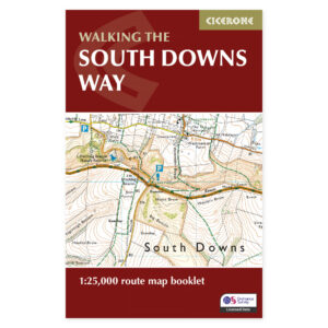 Forside av The South Downs Way Map Booklet