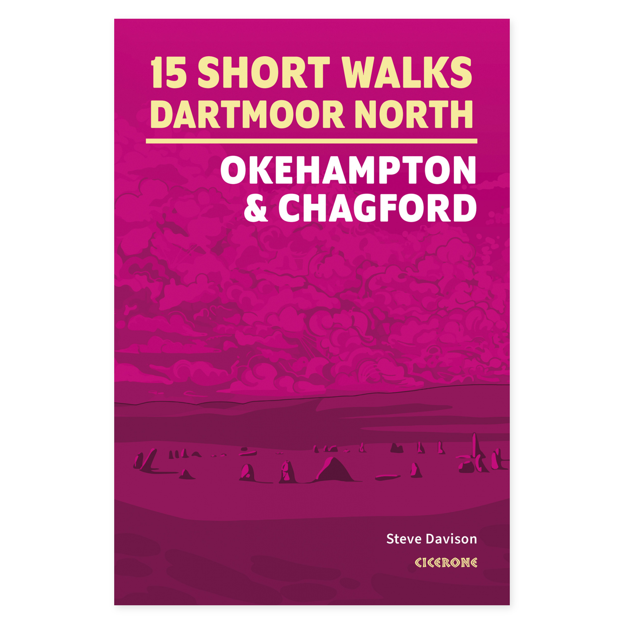 Forside av 15 Short Walks on Dartmoor North - Okehampton and Chagford