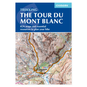 Forside av Tour du Mont Blanc Map Booklet