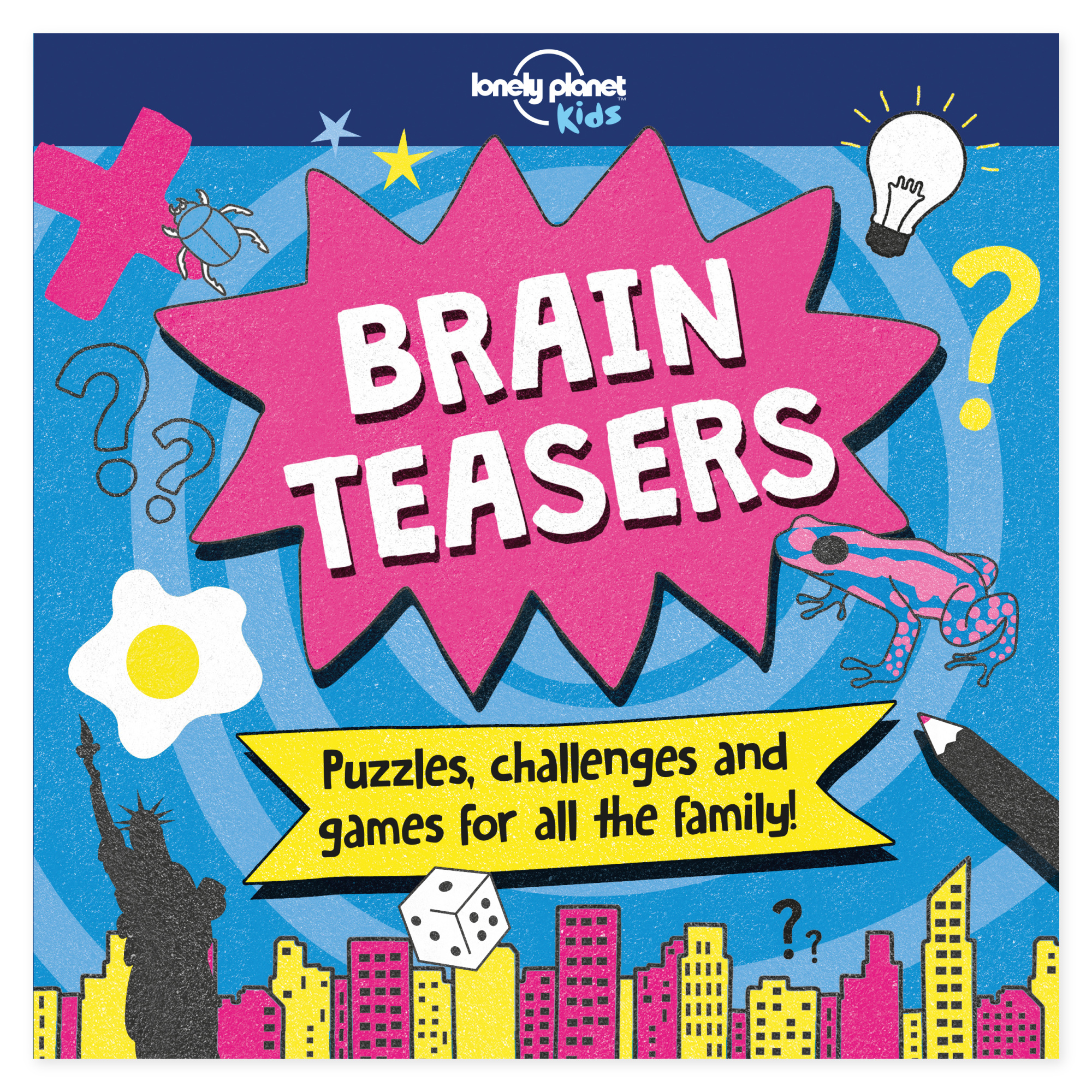 Lonely Planet Kids Brain Teasers – omslag