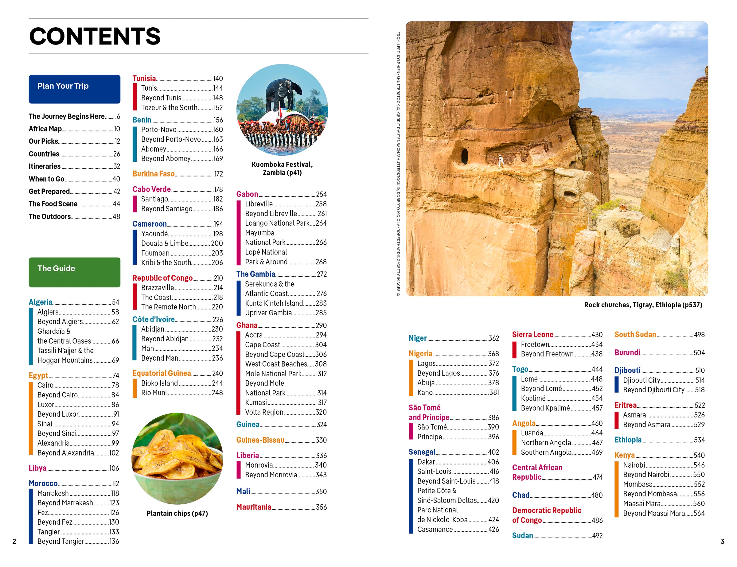 Africa – Lonely Planet (engelsk) – bla i boken
