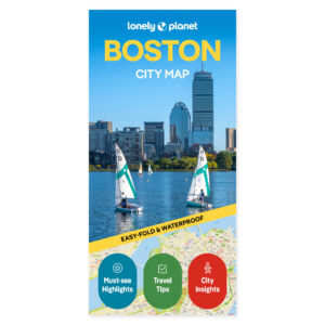 Boston – bykart (engelsk) – Lonely Planet – omslag
