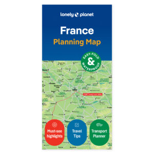 Lonely Planet France Planning Map – omslag