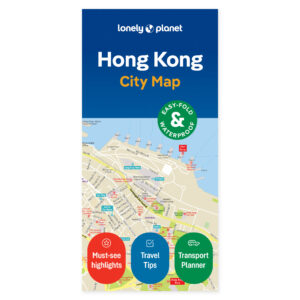 Lonely Planet Hong Kong City Map – omslag