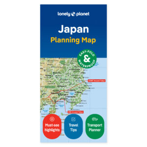 Lonely Planet Japan Planning Map – omslag