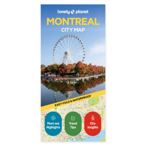 Lonely Planet Montreal City Map – omslag
