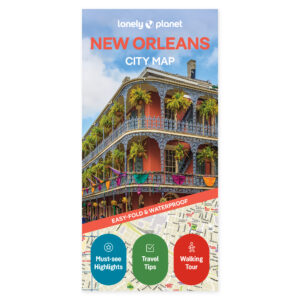 Lonely Planet New Orleans City Map – omslag