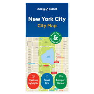 Lonely Planet New York City Map – omslag