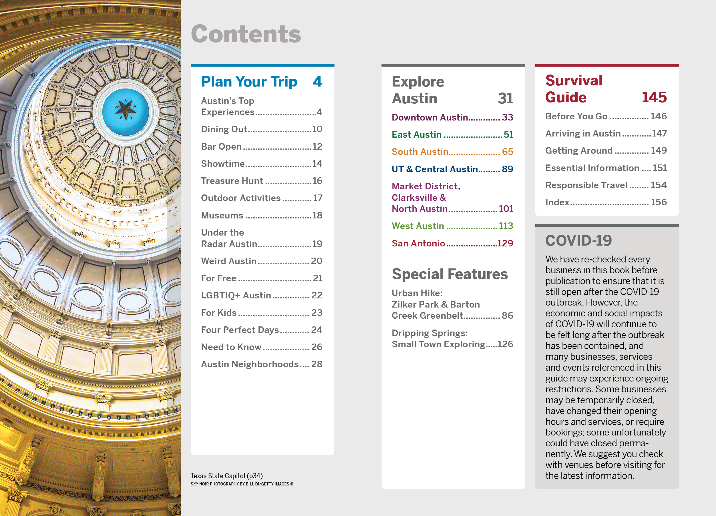 Pocket Austin – Lonely Planet (engelsk) – bla i boken