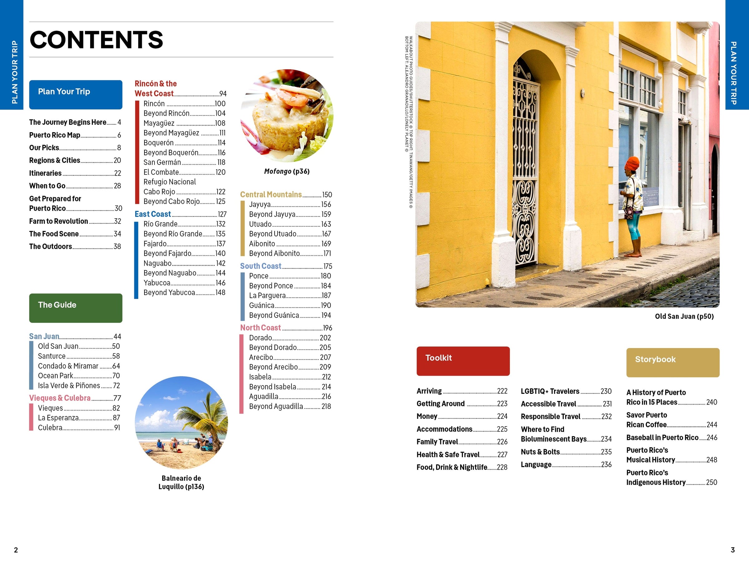 Puerto Rico – Lonely Planet (engelsk) – bla i boken