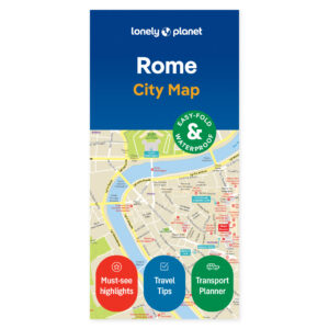 Lonely Planet Rome City Map – omslag