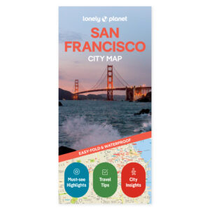 Lonely Planet San Francisco City Map – omslag