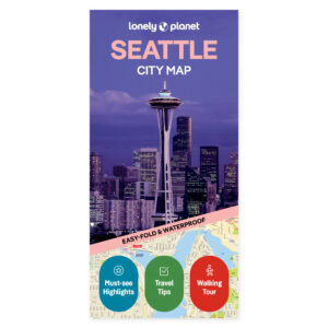 Lonely Planet Seattle City Map – omslag