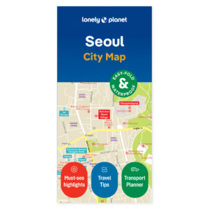 Lonely Planet Seoul City Map – omslag