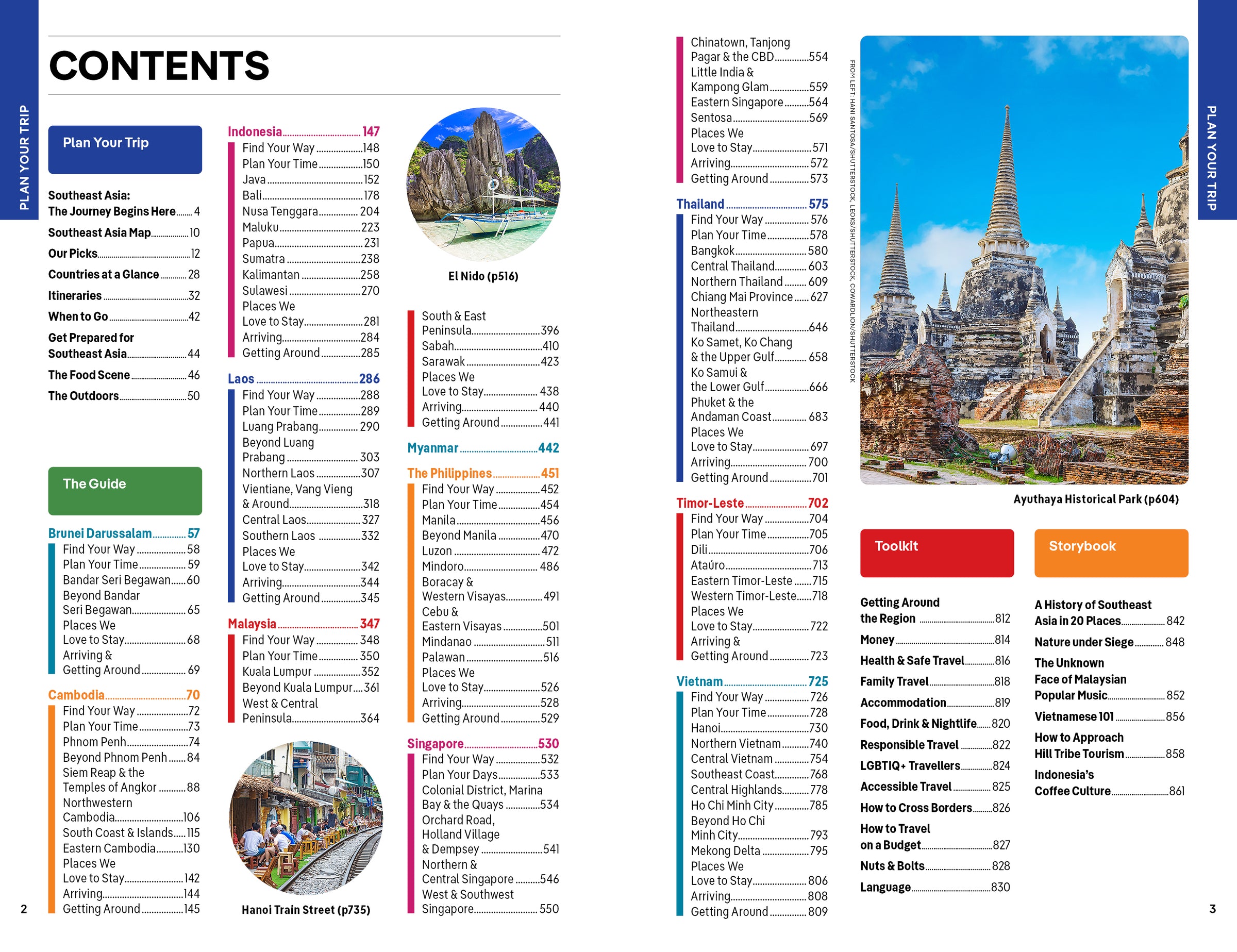 Southeast Asia – Lonely Planet (engelsk) – bla i boken