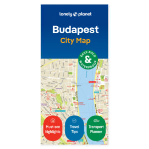 Budapest – bykart (engelsk) – Lonely Planet – omslag