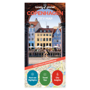 København – bykart (engelsk) – Lonely Planet – omslag