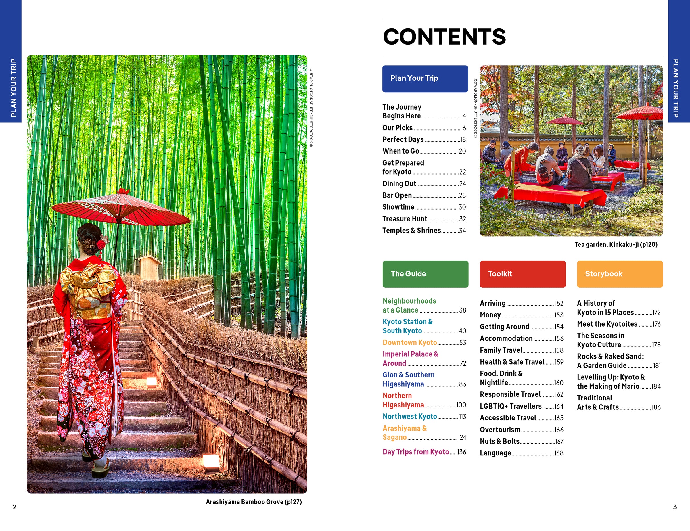 Kyoto – Lonely Planet (engelsk) – bla i boken