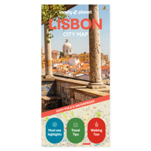 Lonely Planet Lisbon City Map – omslag