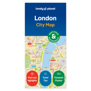 Lonely Planet London City Map – omslag