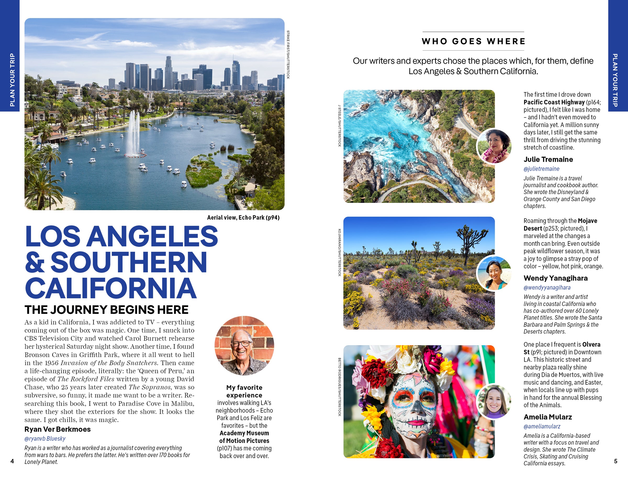 Los Angeles & Southern California – Lonely Planet (engelsk) – bla i boken