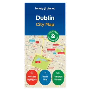 Dublin – bykart (engelsk) – Lonely Planet – omslag