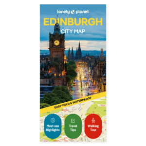 Edinburgh – bykart (engelsk) – Lonely Planet – omslag