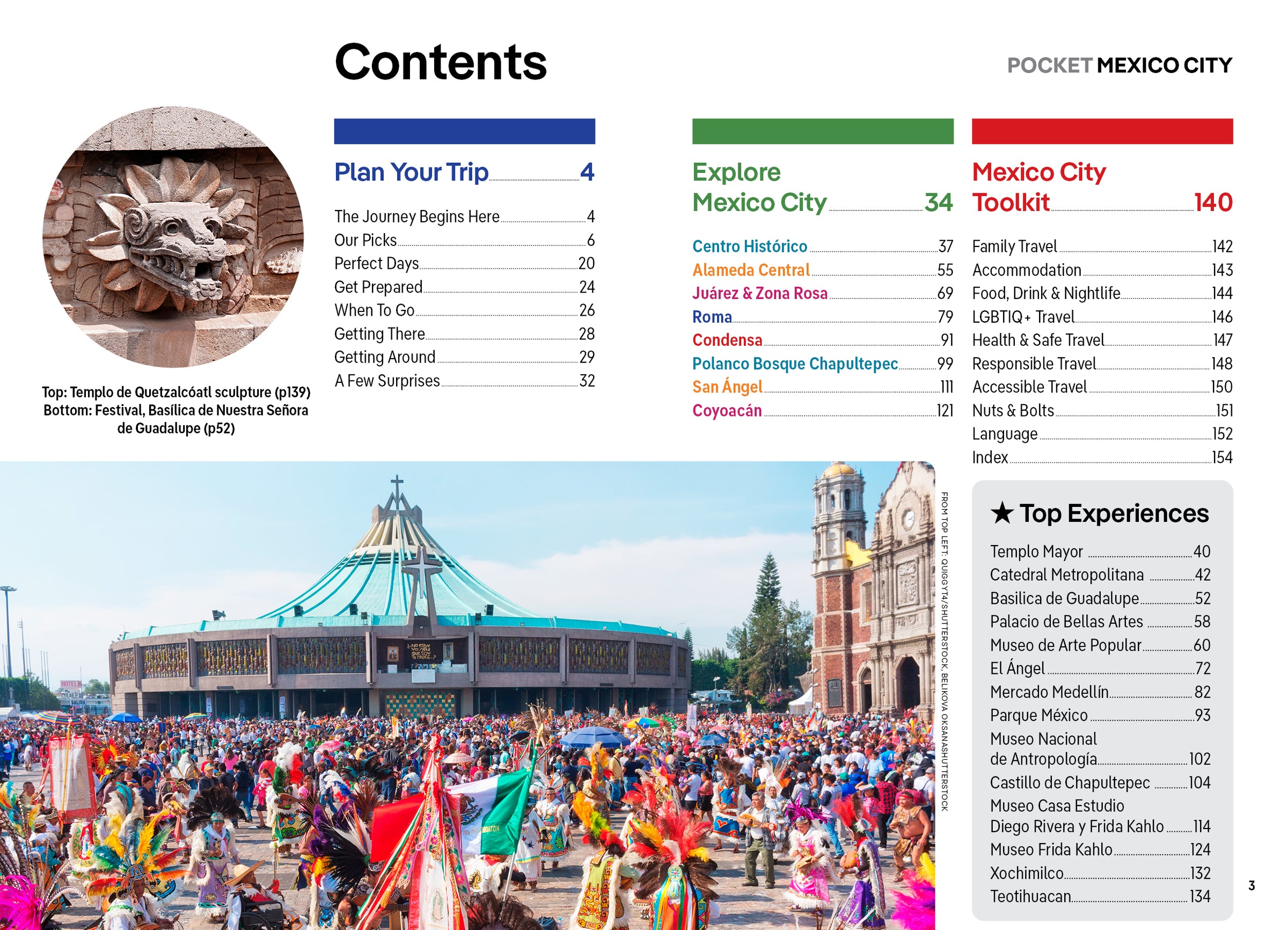 Pocket Mexico City – Lonely Planet (engelsk) – bla i boken
