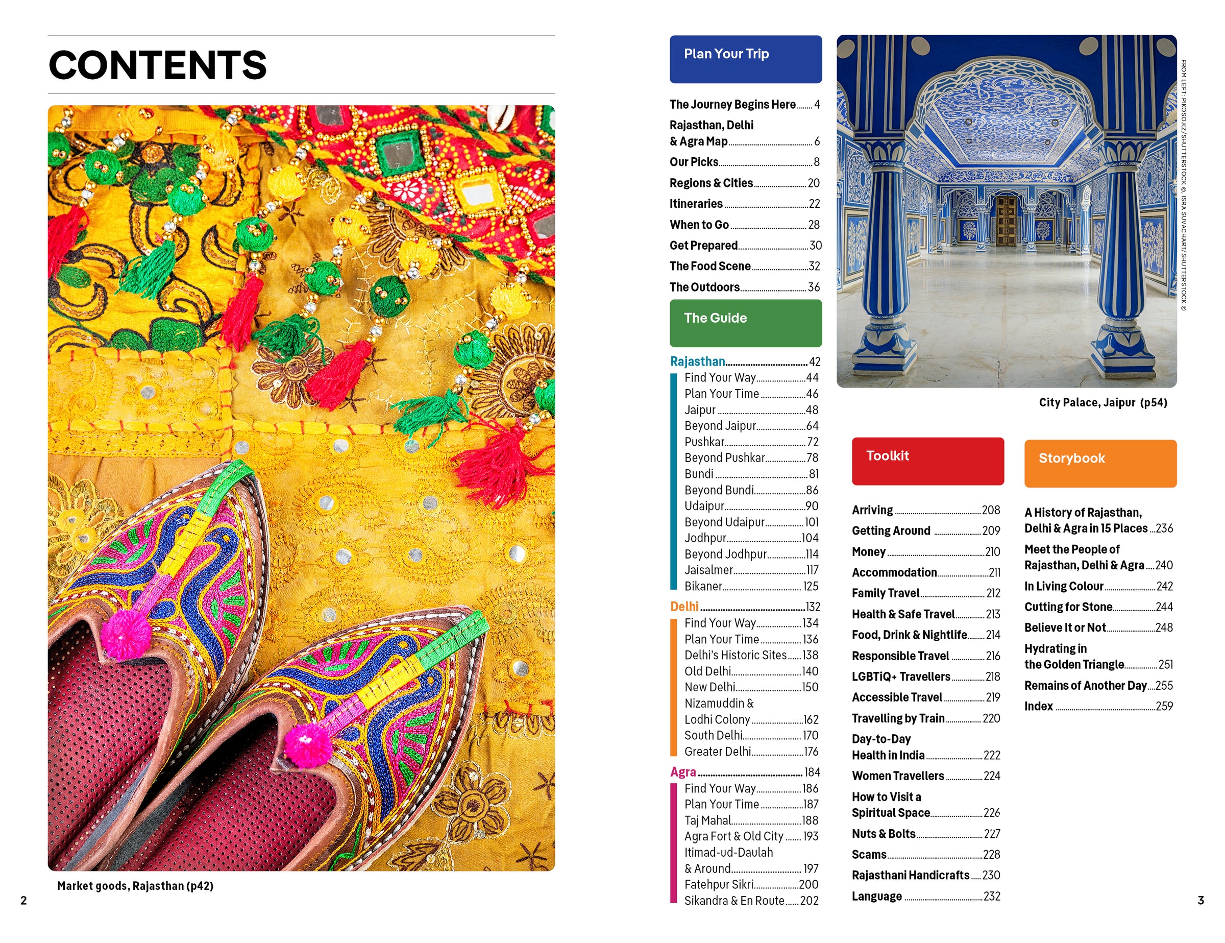 Rajasthan, Delhi & Agra – Lonely Planet (engelsk) – bla i boken