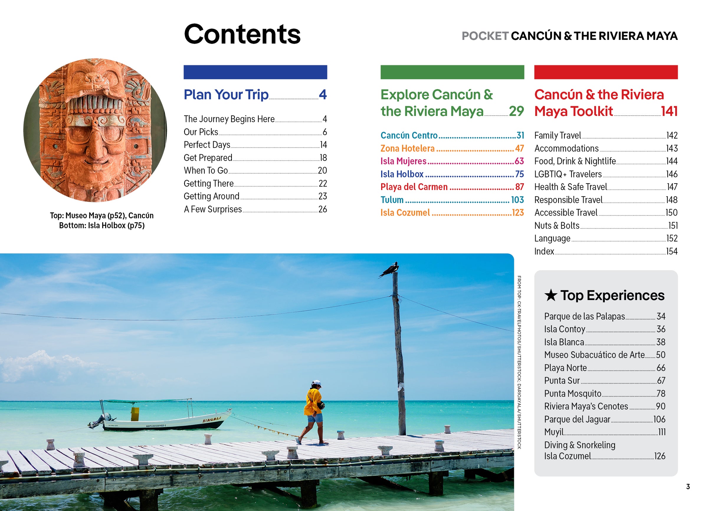Pocket Cancun & the Riviera Maya – Lonely Planet (engelsk) – bla i boken