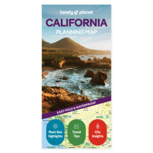 California – planleggingskart (engelsk) – Lonely Planet – omslag