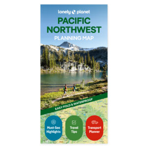 Lonely Planet Pacific Northwest Planning Map – omslag