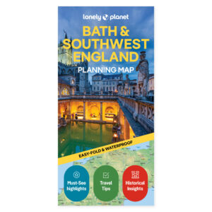 Bath og Sørvest-England – planleggingskart (engelsk) – Lonely Planet – omslag