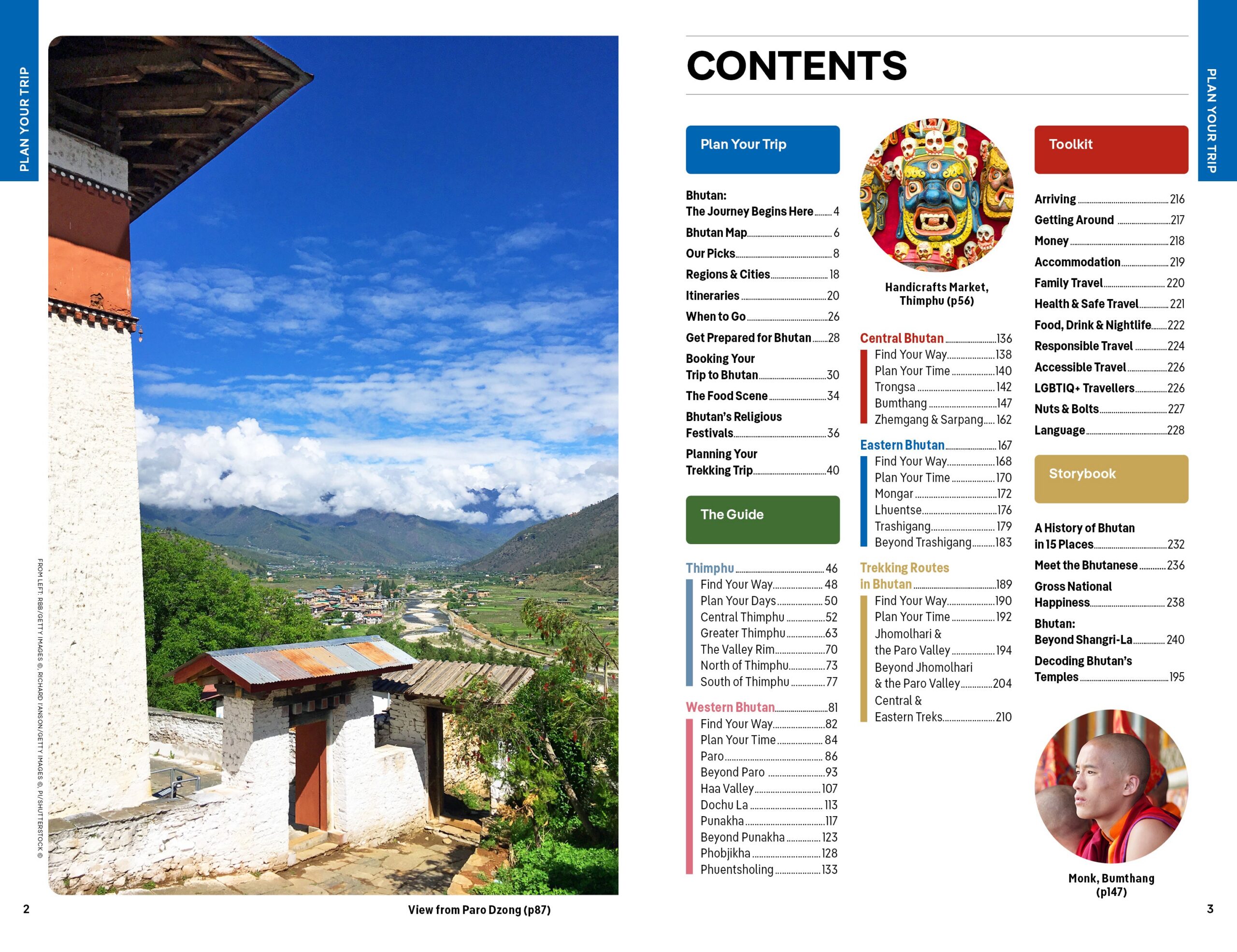 Bhutan – Lonely Planet (engelsk) – bla i boken