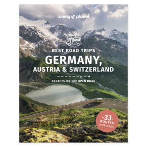 Best Road Trips Germany, Austria & Switzerland – Lonely Planet (engelsk) – omslag