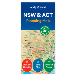 Lonely Planet New South Wales & ACT Planning Map – omslag