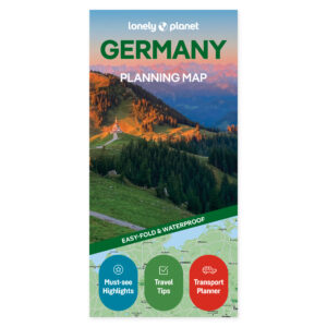 Lonely Planet Germany Planning Map – omslag