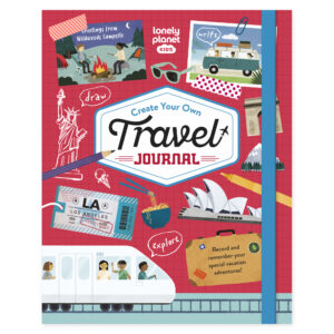 Lonely Planet Kids Create Your Own Travel Journal – omslag