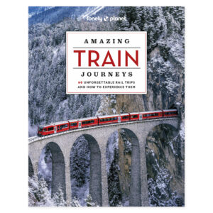 Amazing Train Journeys – Lonely Planet (engelsk) – omslag