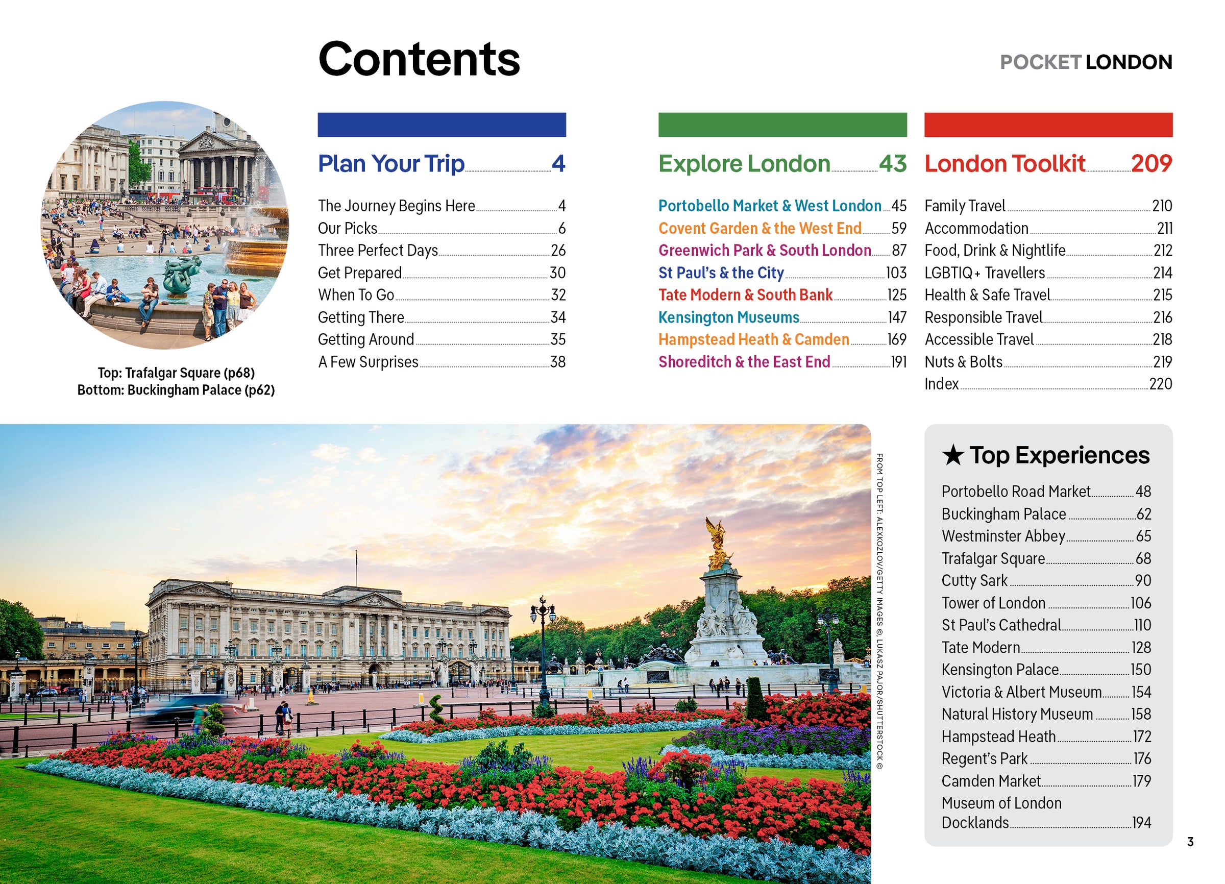 Pocket London – Lonely Planet (engelsk) – bla i boken