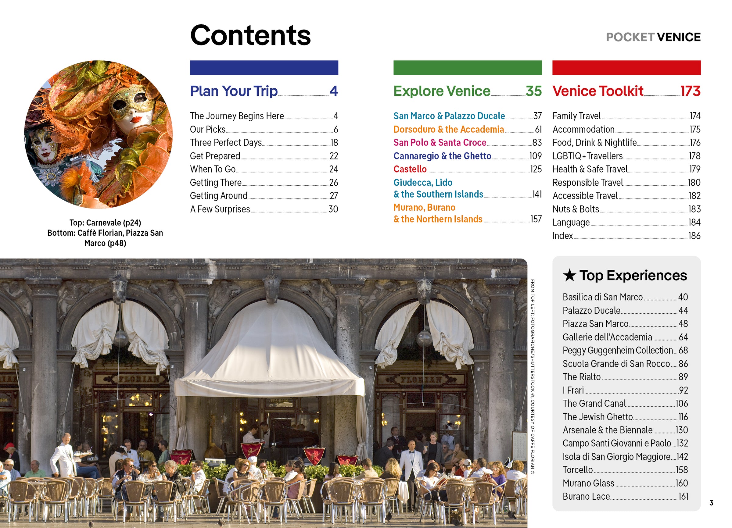 Pocket Venice – Lonely Planet (engelsk) – bla i boken
